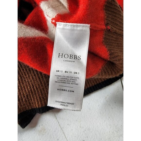 Hobbs London‎ Lambswool Cashmere Angora Blend Sweater Dress Long Sleeve US 6 - Picture 5 of 10